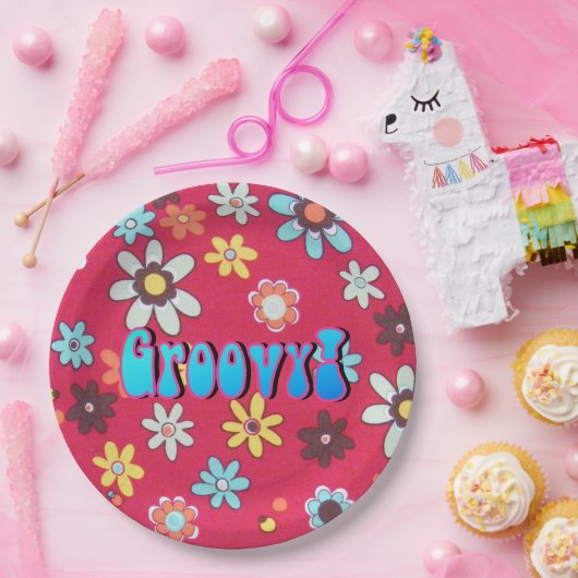 Kind van ventilator papieren bordje (Feest)