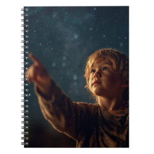 Kind van Wonder Sterrennacht Notitieboek