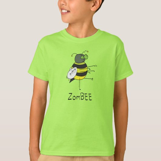 Kind van ZomBEE Zombie Bee Boy T-shirt (Voorkant)