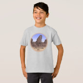 Kind Vancouver Souvenir T-shirt Organic Tee Shirt (Voorkant volledig)