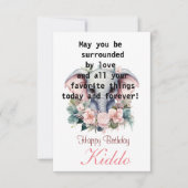 Kind Verjaardag Flat Kaart (Voorkant)