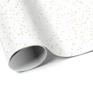 Kind Verjaardag Gouden Glitter Cadeaupapier