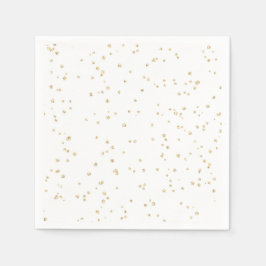 Kind Verjaardag Gouden Glitter Papier Servet