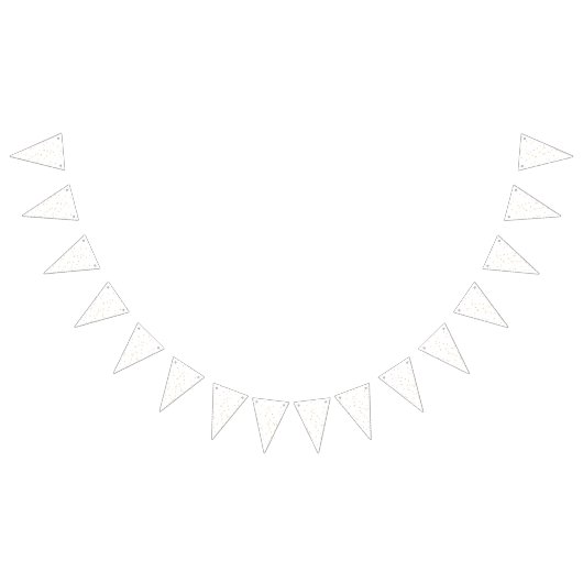 Kind Verjaardag Gouden Glitter Vlaggetjes (Alle)