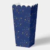Kind Verjaardagsfeest Blauwe Confetti Popcorn Boxe Bedankdoosjes (Achterkant)