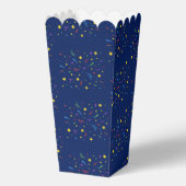 Kind Verjaardagsfeest Blauwe Confetti Popcorn Boxe Bedankdoosjes (Voorkant)
