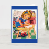 Kind  verjaardagskaart kaart (Voorkant)