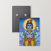 Kind Vishnu Knop Button (Voorkant / Achterkant)