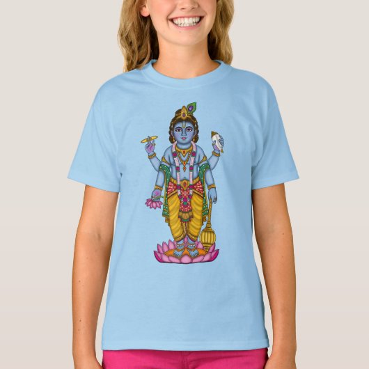 Kind Vishnu T-shirt (Voorkant)