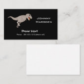 Kind Visitekaartje Dinosaur Expert Contactkaartje (Voorkant / Achterkant)