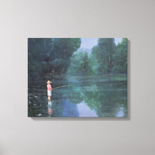 Kind Vist 1989 Canvas Afdruk (Voorkant)