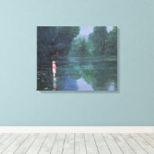 Kind Vist 1989 Canvas Afdruk (Insitu (Houten vloer))