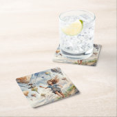 kind vliegende vliegers kartonnen onderzetters (Insitu)