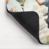 kind vliegende vliegers muismat (Hoek)