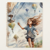 kind vliegende vliegers planner (Voorkant)