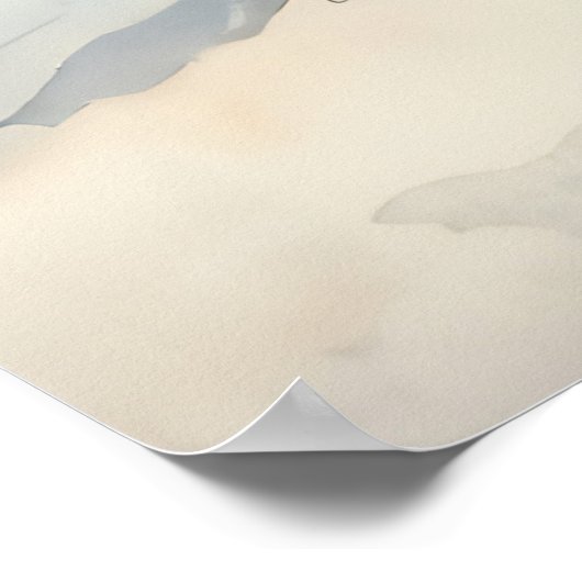 kind vliegende vliegers poster (Hoek)