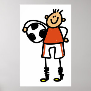 Kind Voetbal Poster
