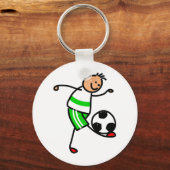 Kind Voetbal Sleutelhanger (Voorkant)