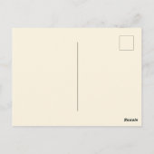 Kind voor  astronauten briefkaart (Achterkant)