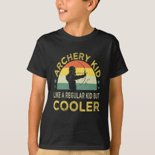 Kind voor boogschieten als een normaal Kind, maar T-shirt