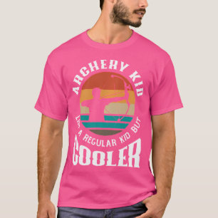 Kind voor boogschieten als een normaal Kind, maar T-shirt