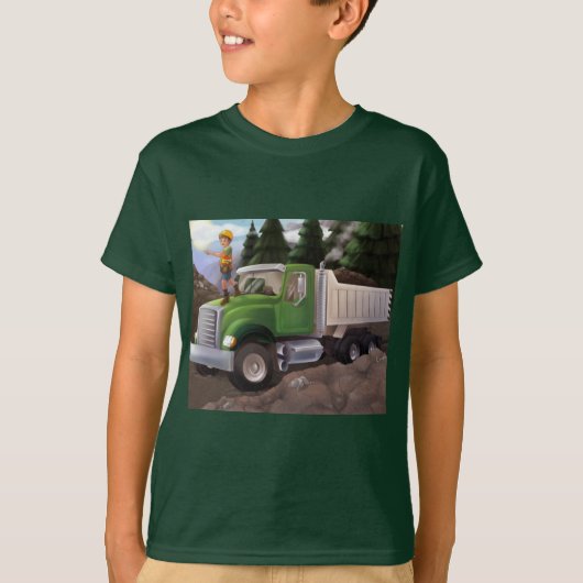 Kind voor de bouw t-shirt (Voorkant)