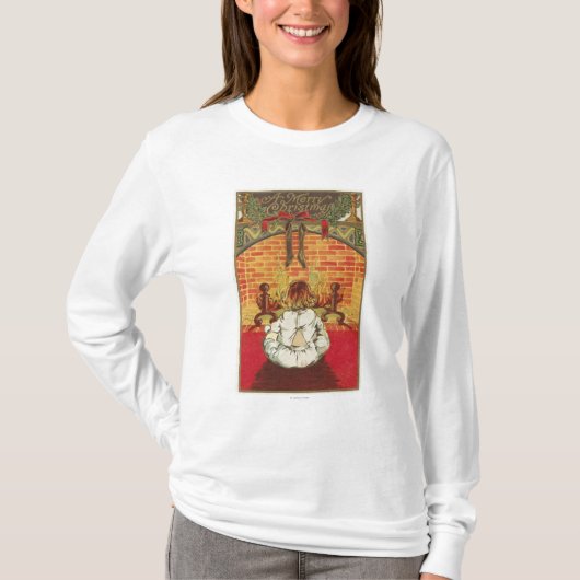 Kind voor Fireplace T-shirt (Voorkant)