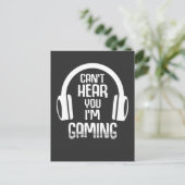 Kind voor gokverslaafde gamers Funny Gaming Headse Briefkaart (Staand voorkant)