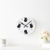 Kind voor kleine muisjes ronde klok (Huis)