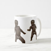 Kind voor succes van de derde wereld koffiemok (Voorkant rechts)