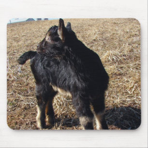 Kind voor zwart en tan muismat