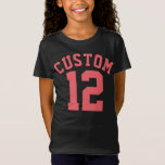 Kind voor zwart-wit | Sport Jersey Design T-shirt<br><div class="desc">Kind voor zwart-wit | Sport Jersey Design Kinder Jersey T-Shirt</div>