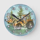 Kind voorlader ronde klok (Voorkant)