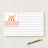 Kind, Vos, kleine Vos, kind , voor kinderen Post-it® Notes (Op bureau)
