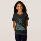 Kind Vrijheidsstandpunt T-shirt NY Shirt Souvenir (Voorkant volledig)