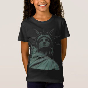Kind Vrijheidsstandpunt T-shirt NY Shirt Souvenir