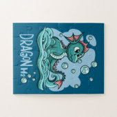 Kind Water Dragon Puzzel (Horizontaal)