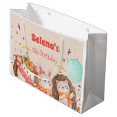 kind waterverf bosdieren groot cadeauzakje (Voorkant Gekanteld)