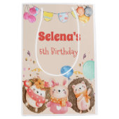 kind waterverf bosdieren medium cadeauzakje (Voorkant)