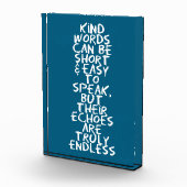 Kind words fotoblokken (Rechts)