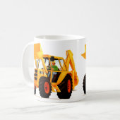 Kind Yellow Digger Koffiemok (Voorkant links)