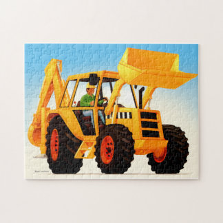 Kind Yellow Digger Legpuzzel