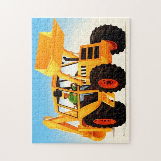 Kind Yellow Digger Legpuzzel (Verticaal)