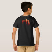 Kind Zombie T-Shirt Gory Zombie Ringer Tee Shirt (Achterkant volledig)