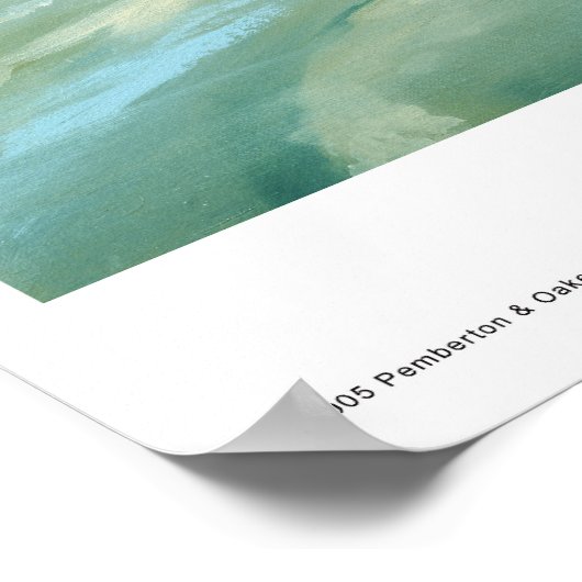 Kind zomer poster (Hoek)