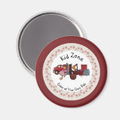 Kind Zone Magnet (Voorkant / Achterkant)