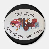 Kind Zone Magnet (Voorkant)