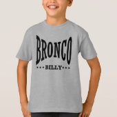 Kind zwarte logo t-shirt (Voorkant)