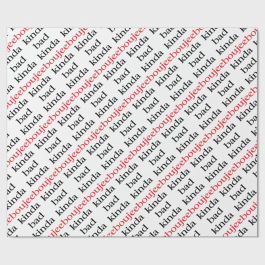 Kinda Boujee Cadeaupapier (Vlak)