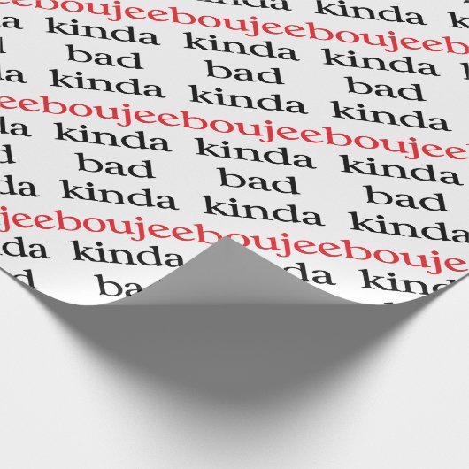 Kinda Boujee Cadeaupapier (Hoek)